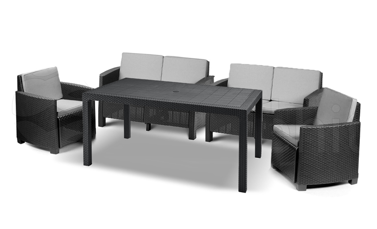 Meble ogrodowe - Zestaw Mebli Ogrodowych KING Sicilia EUROHIT Garden  (12) Meble ogrodowe - Zestaw Mebli Ogrodowych KING Sicilia EUROHIT Garden  (12)