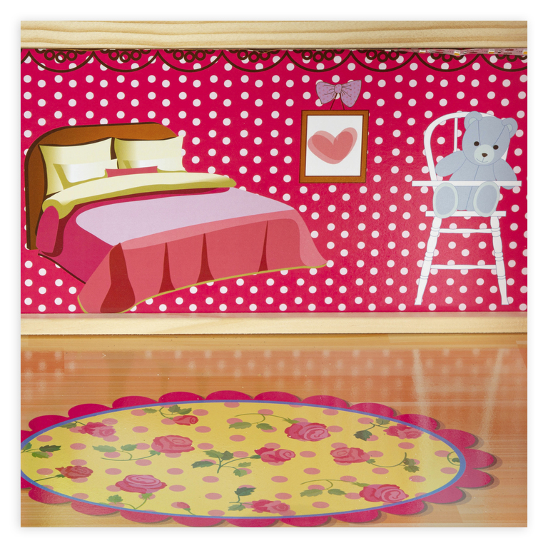 Zabawki  - Drewniany domek dla lalek (9) Zabawki  - Drewniany domek dla lalek (9)