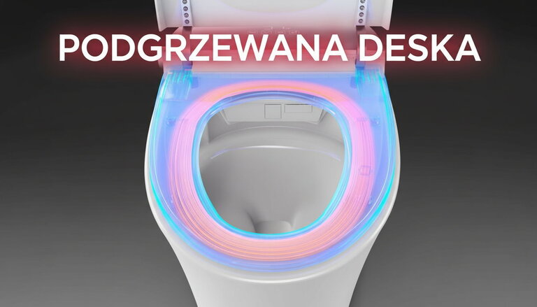 Akcesoria łazienkowe - Miska WC Wisząca Inteligentna Toaleta Smart LUNA Corciano  (10)