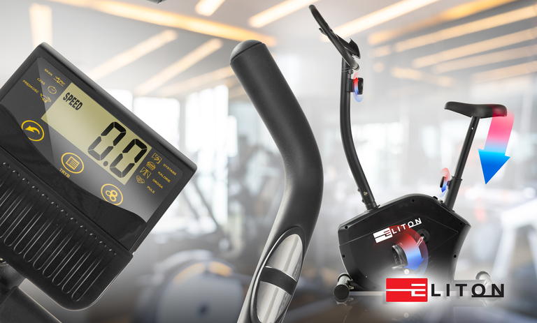 Rowery treningowe - Rower Treningowy Stacjonarny Magnetyczny Space Space (4)