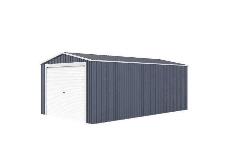 Domki / Garaże - Garaż Samochodowy z roletą 330x574 x243 cm  (5)