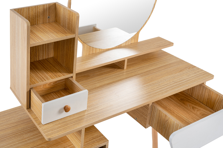 Toaletki - Toaletka Kosmetyczna Comfort z lustrem (3)