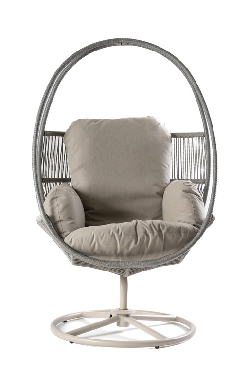 Fotele wiszące - Fotel Wiszący do OGRODU ORB Huśtawka Kokon Kosz Wolnostojący (2)