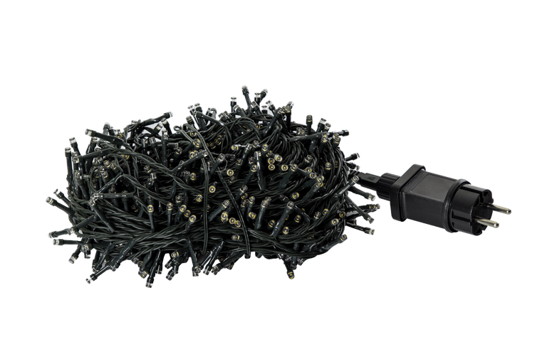 Lampki choinkowe - Lampki 600 LED 8 funkcji ciepły biały (2)