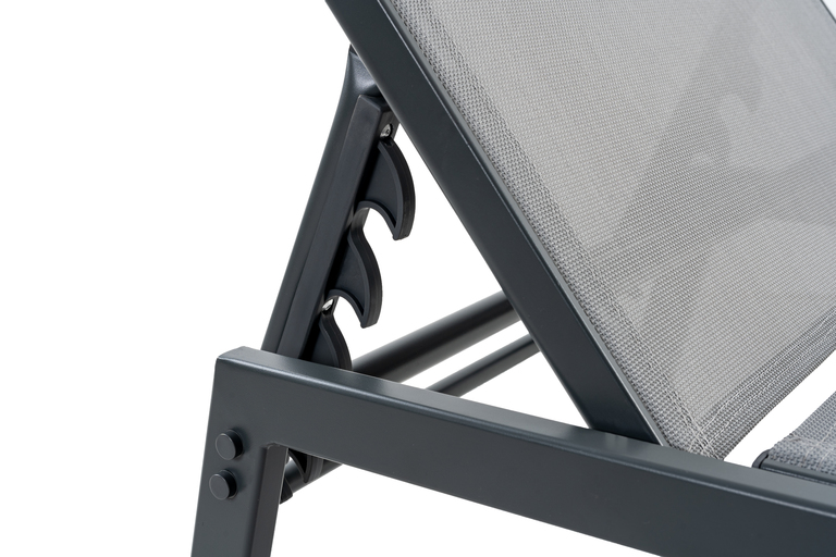 Leżaki ogrodowe - Komplet 2szt Leżak Ogrodowy Aluminiowy Basenowy Zestaw St. Martin (6)