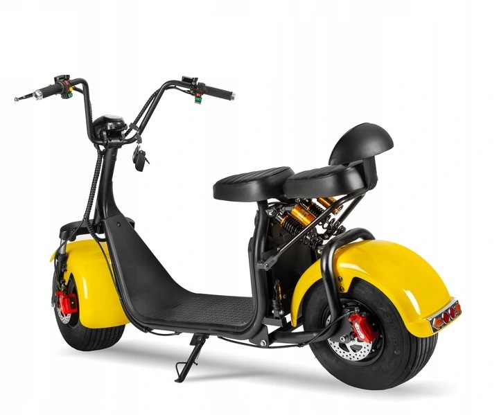 Skutery - Skuter elektryczny Hulajnoga YB-HL-01 Yellow żółta (2)
