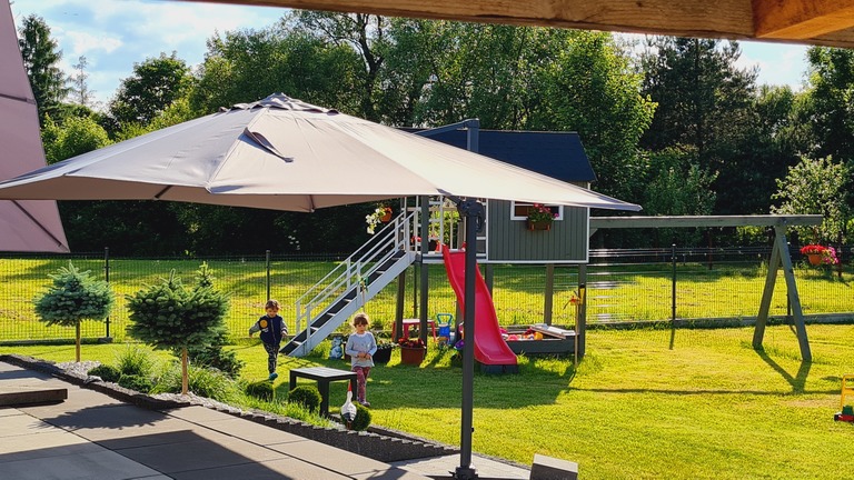 Parasole ogrodowe - Parasol OGRODOWY Roma PLUS 3x4 m Duży składany  (8) Parasole ogrodowe - Parasol OGRODOWY Roma PLUS 3x4 m Duży składany  (8)