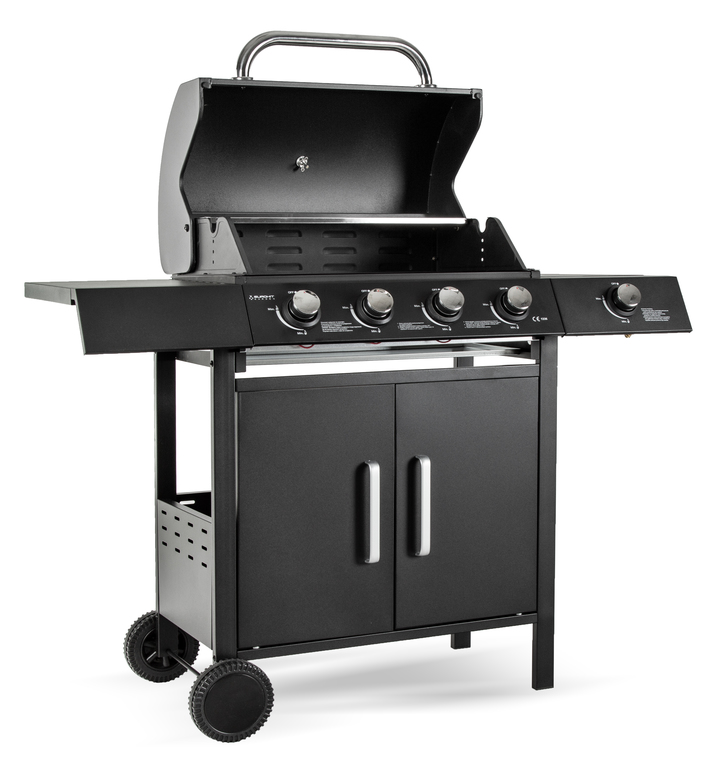 Grille - Grill Ogrodowy Gazowy Mike 4 palniki +1 EUROHIT GARDEN wózek (6)