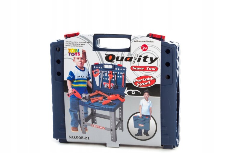 Zabawki  - Zestaw Majsterkowicz Walizka 01 Tobi Toys  (14)