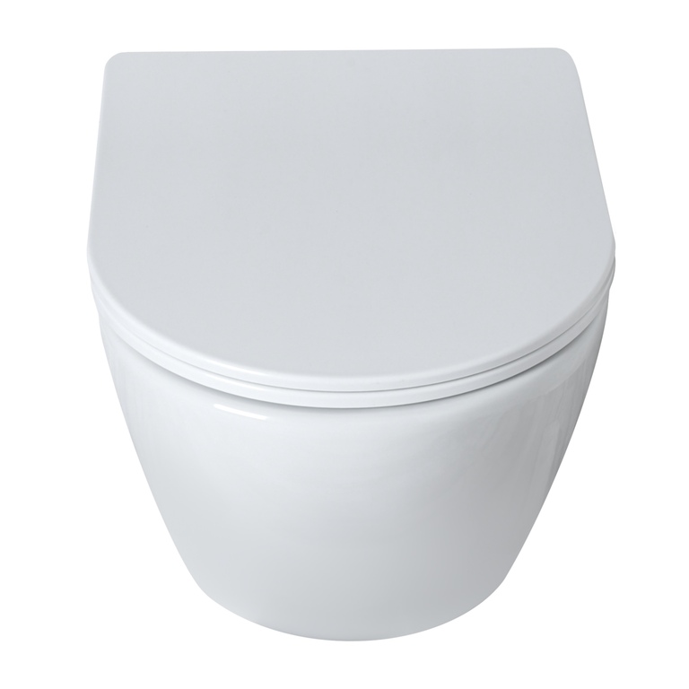 Miski WC - Miska WC deska wolnoopadająca Duroplast Slim Corciano ISLA RIMLESS  (2) Miski WC - Miska WC deska wolnoopadająca Duroplast Slim Corciano ISLA RIMLESS  (2)