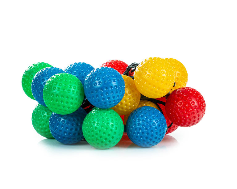 Ozdoby świąteczne - LED20 Lampki Piłeczki MULTIKOLOR 230V EAN 5901157673152 (3)