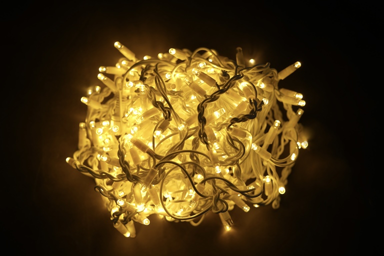 Boże Narodzenie - Lampki Choinkowe SOPLE 200 LED PREMIUM BIAŁY CIEPŁY zewn. i wewn. z dod. gniazdem (5)