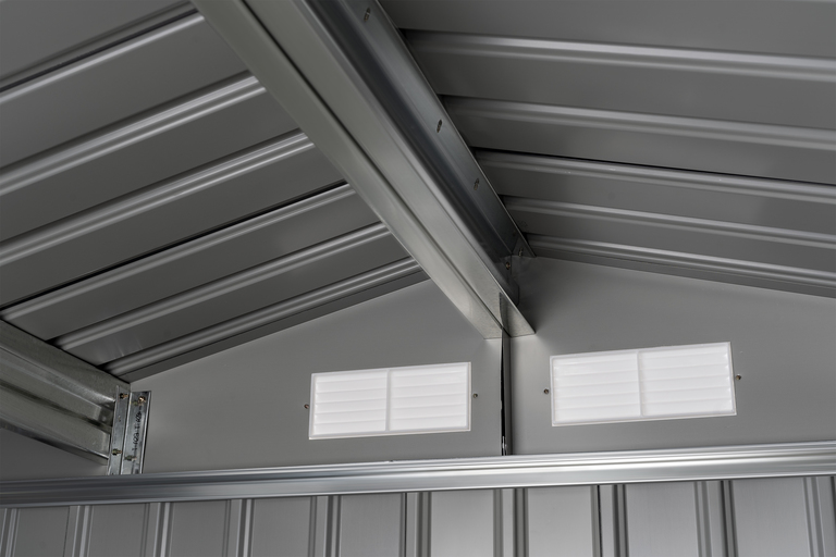 Domki / Garaże - Domek Narzędziowy Ogrodowy Garaż Metalowy 277x255x212cm M-C  (4)