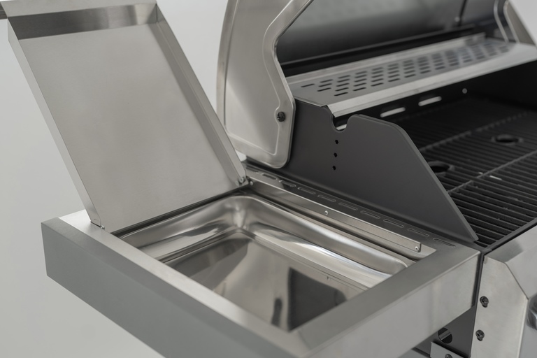 Grille - Grill Gazowy Nierdzewny  Paul 4+1 PREMIUM Ruszt Żeliwny  18.8 KW (13)