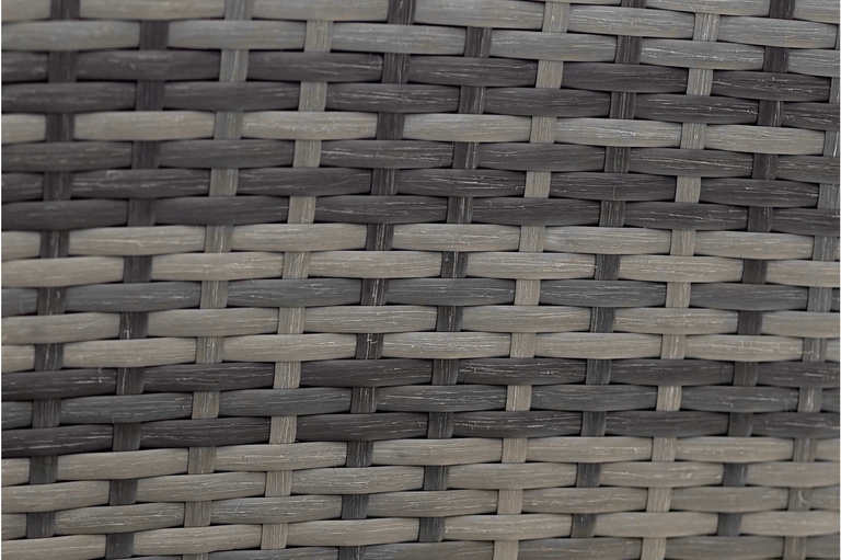 Meble ogrodowe - Zestaw Mebli Ogrodowych Malaga Zestaw Ogrodowy z technorattanu Narożnik Stolik regulowany Pufy  (8)