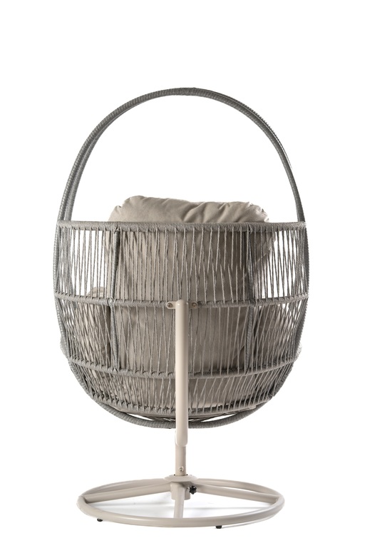 Fotele wiszące - Fotel Wiszący do OGRODU ORB Huśtawka Kokon Kosz Wolnostojący (5)