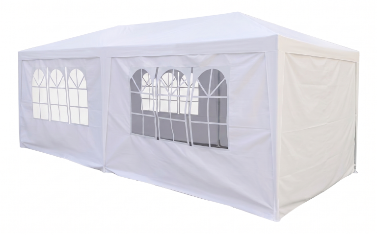 Pawilony ogrodowe - Pawilon ogrodowy Namiot 595x300x260 Biały (1)