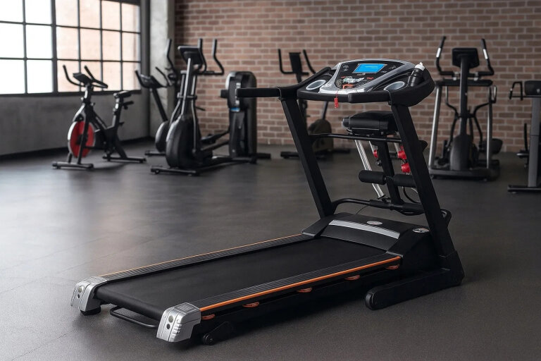 Bieżnie elektryczne - Bieżnia Elektryczna Domowa CORCIANO LAXE Składana Masażer 150KG 19KMH (23)