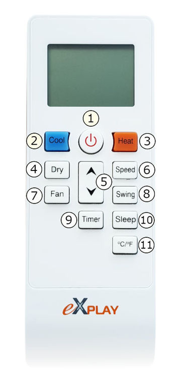 Klimatyzatory - Klimatyzator pokojowy Explay 3500W (9)