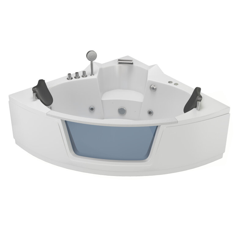Łazienka - Wanna Łazienkowa Nicea z Hydromasażem  150x150x64 cm narożna Akrylowa Jacuzzi (1)