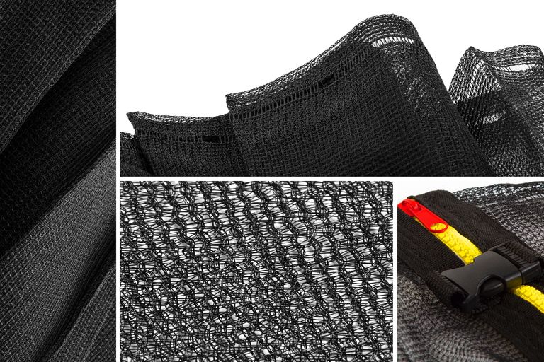 Trampoliny  - Trampolina 12FT 374CM Corciano z siatką zewnętrzną i drabinką (15)