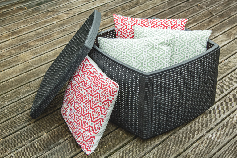 Leżaki ogrodowe - Komplet Dwóch Leżaków Plażowych Haiti + stolik NAXOS (9)