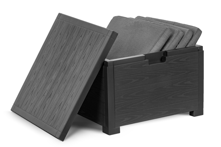 Zestawy ogrodowe - Zestaw ogrodowy wypoczynkowy Set Dakota polywood 4-osobowy (11)