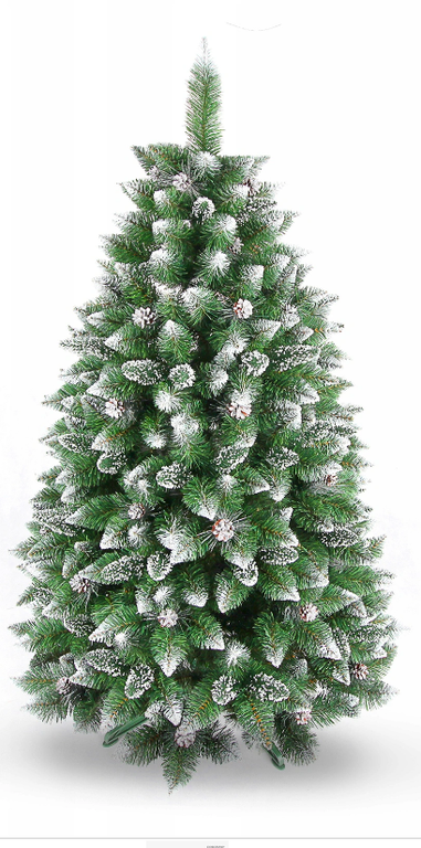 Choinki sztuczne - Choinka sztuczna diamentowa 220 cm (6)