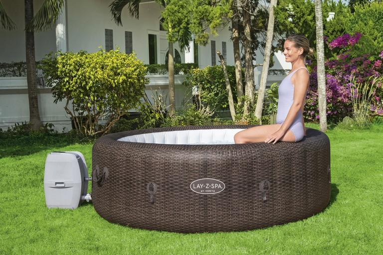 Baseny i materace - Jacuzzi Ogrodowe Moritz Lay-z Spa AirJet Bestway 216cm x 71cm (4)