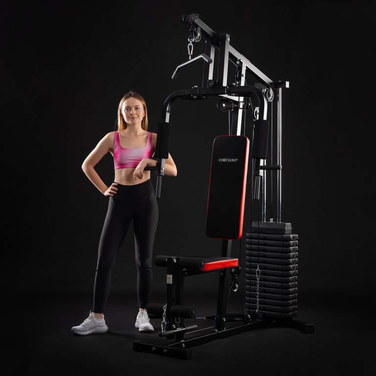 Atlasy do ćwiczeń - Atlas treningowy do ćwiczeń Domowa Siłownia Corciano ES-402N (5)