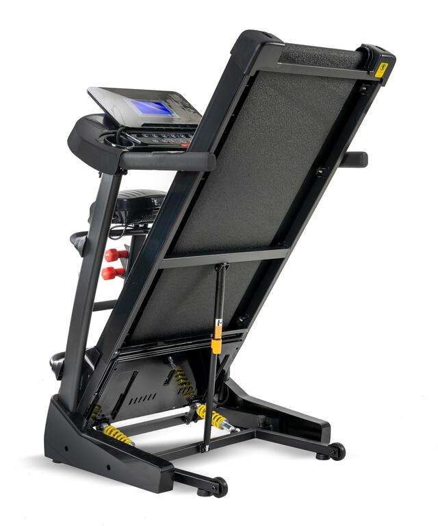 Bieżnie elektryczne - Bieżnia Elektryczna Vigo RS  z masażerem i hantlami AUTOMATYCZNY WZNOS APLIKACJE (2)