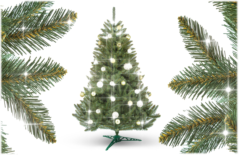 Choinki sztuczne - Choinka sztuczna świerk 180 cm (2)