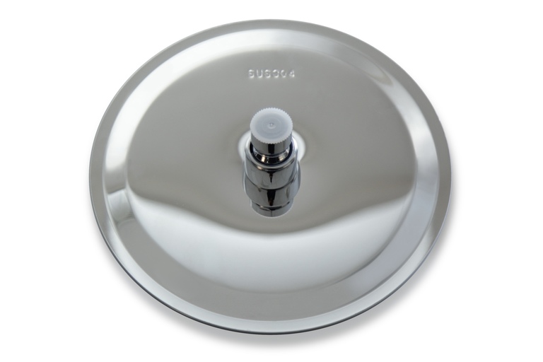 Deszczownice prysznicowe - Deszczownica prysznicowa okrągła 20cm CHROM Corciano (5)