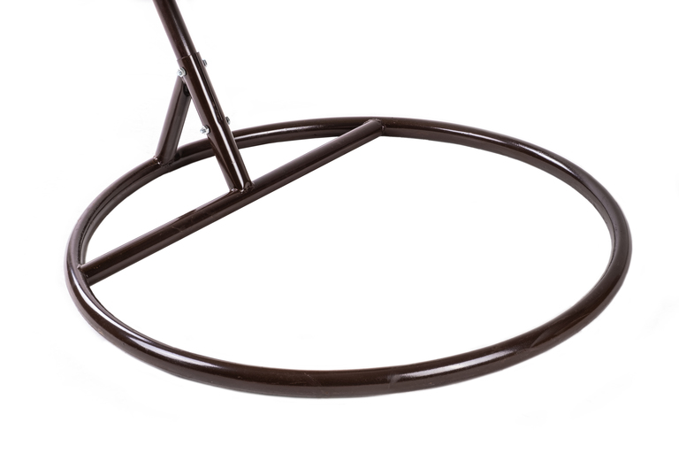 Fotele wiszące - Fotel Wiszący do OGRODU Dalia BRĄZ Kokon Huśtawka Wolnostojący (6)