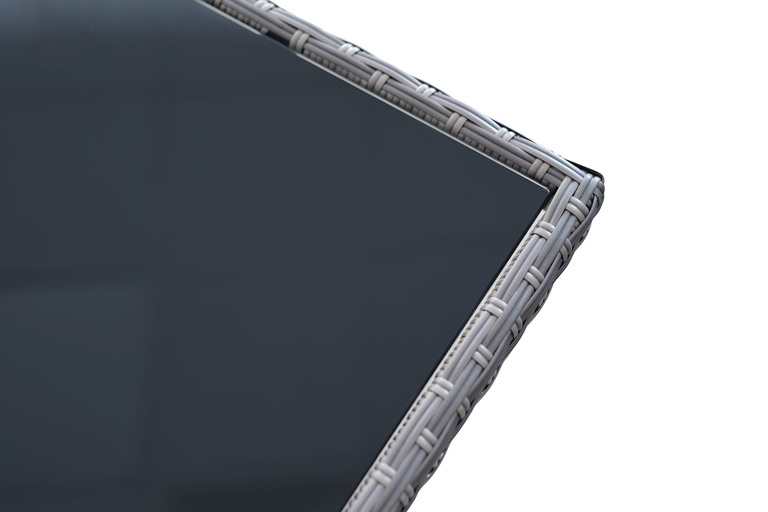 Meble ogrodowe - Zestaw Mebli Ogrodowych Natalia Zestaw Ogrodowy z technorattanu Narożnik Stolik Pufy  (4)