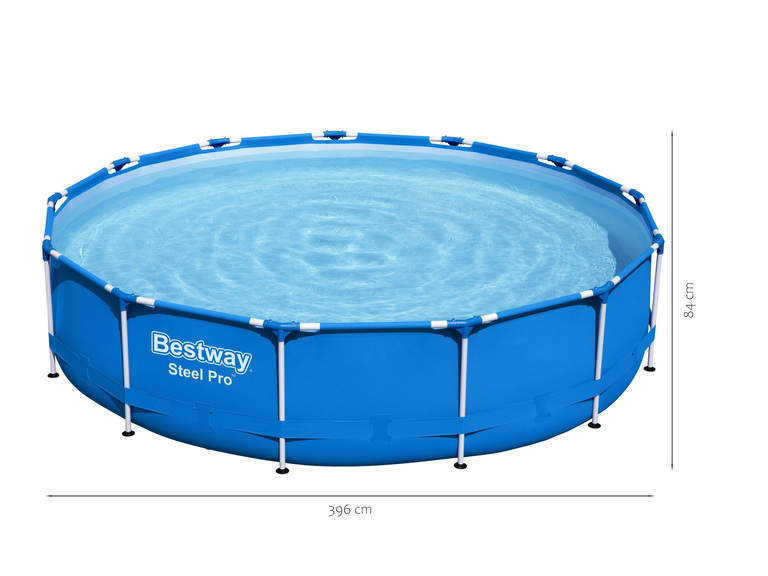 Baseny stelażowe - Basen Ogrodowy Bestway stelażowy 396cm x 84cm (11)