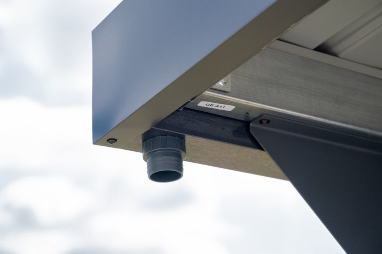 Domki / Garaże - Wiata samochodowa Komplet z Blachami Bocznymi garaż Carport 540 x 285 x 230 cm  (11)