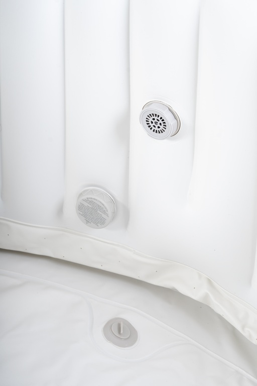 Jacuzzi ogrodowe - Jacuzzi Basen Ogrodowy Spa Corciano Okrągłe 180 x 66 cm Hydromasaż (14)