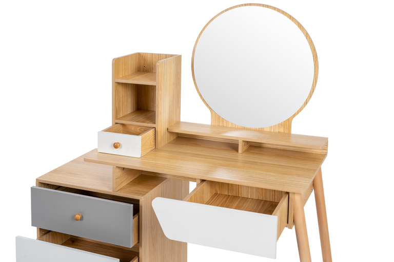 Toaletki - Toaletka Kosmetyczna Comfort z lustrem (4)