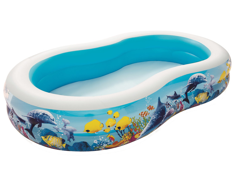 Baseny i materace - Basen Dmuchany Rodzinny Dla Dzieci 262x157x45cm BESTWAY 54118 EAN 6942138913224 (2)