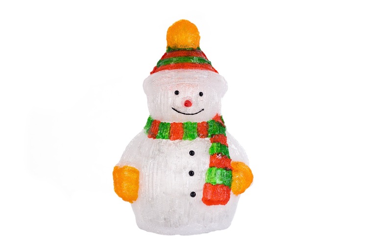 Ozdoby świąteczne - Ozdoba Świąteczna Akrylowy Bałwanek 120LED 50CM (2)