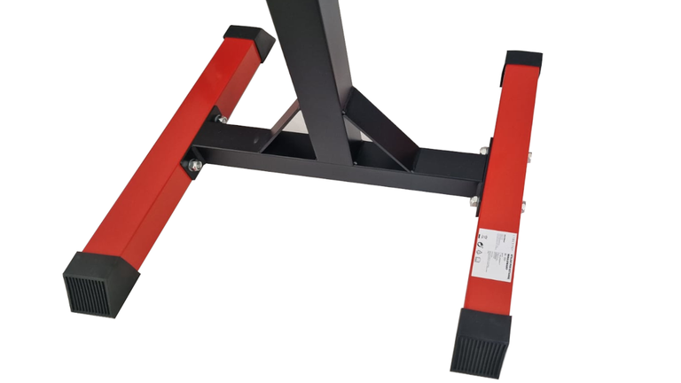 Ławeczki do ćwiczeń - Stojaki Pod Sztangę  2 szt regulowane Stojak na sztangę (3)