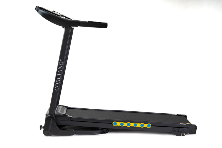 Bieżnie elektryczne - Bieżnia Elektryczna Domowa Składana ALBI 3300 CORCIANO 3HP 120kg 14km/h  (2)