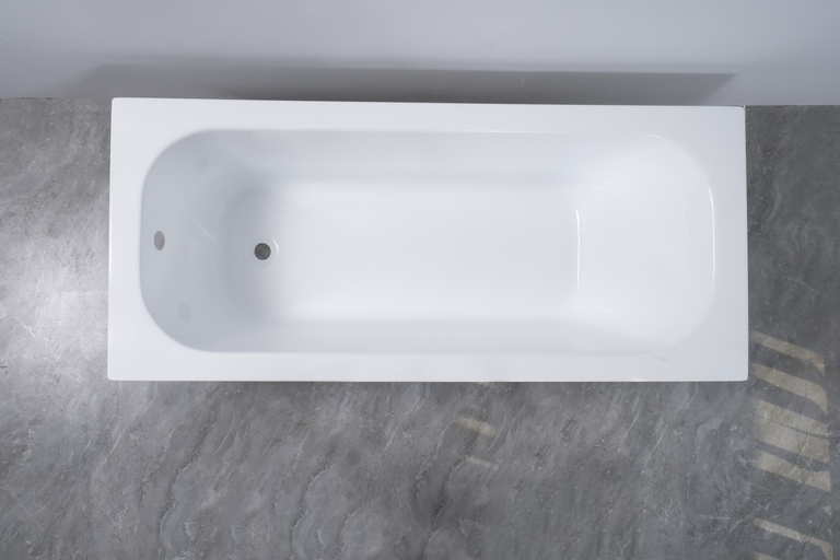 Wanny wolnostojące - Wanna  Prostokątna biała Sara AKRYLOWA PRAWA/LEWA 170 x 70  Syfon Automat (3)