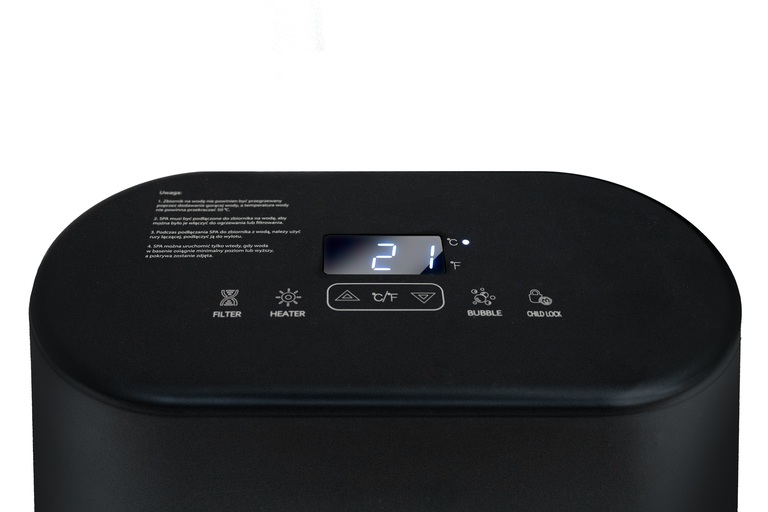 Jacuzzi ogrodowe - Jacuzzi Basen Ogrodowy Spa Corciano Okrągłe 180 x 66 cm Hydromasaż (5)