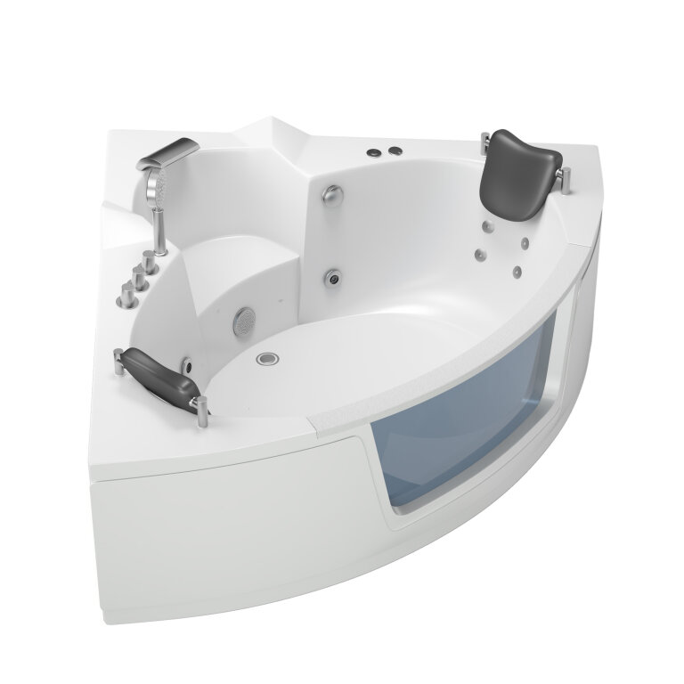 Łazienka - Wanna Łazienkowa Nicea z Hydromasażem  150x150x64 cm narożna Akrylowa Jacuzzi (2)