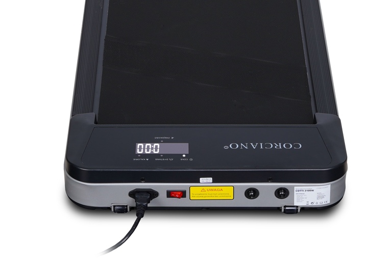 Bieżnie elektryczne - Bieżnia elektryczna domowa COTTI 3100W Corciano PAD 2HP  110 kg (3)