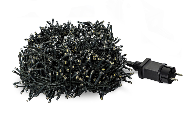 Lampki choinkowe - Lampki choinkowe 1000 LED zimny biały z programatorem i timerem (3)