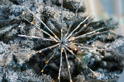 Boże Narodzenie - Dekoracja 40 LED Gwiazda (4)