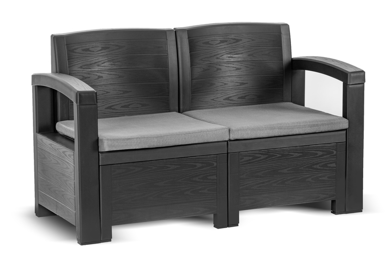 Zestawy ogrodowe - Zestaw ogrodowy wypoczynkowy Set Dakota polywood 4-osobowy (10)